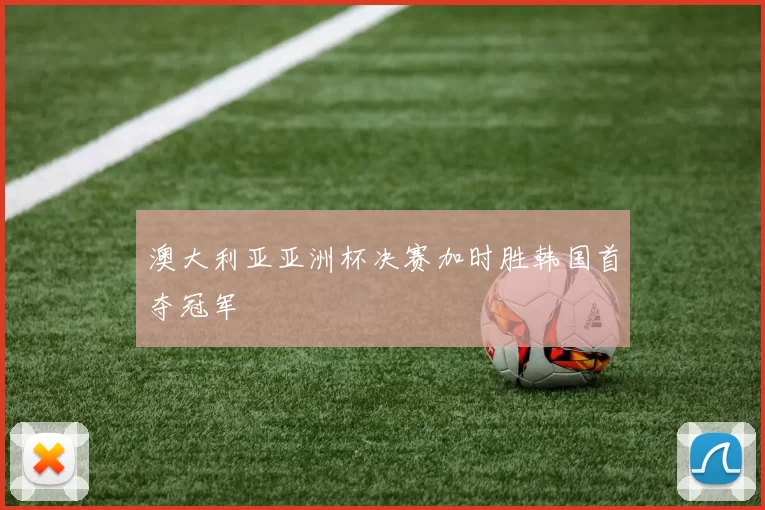 澳大利亚亚洲杯决赛加时胜韩国首夺冠军
